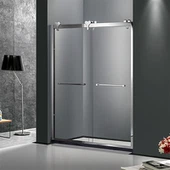 Új design különleges keret rozsdamentes acél csúszó zuhanyajtó olcsó áron