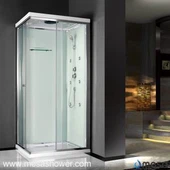 Modern egyszerű zuhanykabin szoba BacK Jets masszázs MER-1355