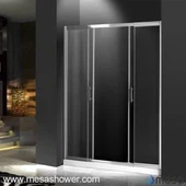 A csúszó ajtó Wide Open Range zuhanykabin