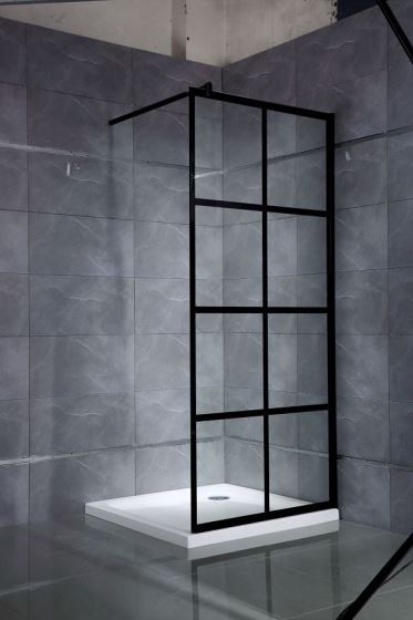 Zuhanyzó Btah képernyő fekete keretben